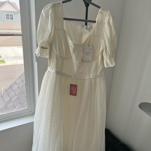 NWT Ivy City Co Ballerina Midi Dress XL